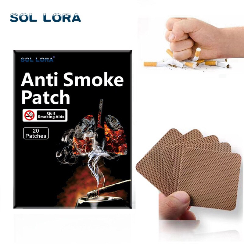 Miếng Dán Cai Thuốc Lá Sol Lora  Anti Smoke Patch