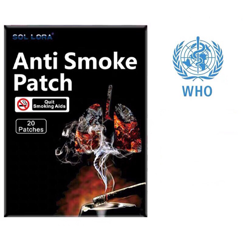 Miếng Dán Cai Thuốc Lá Sol Lora  Anti Smoke Patch