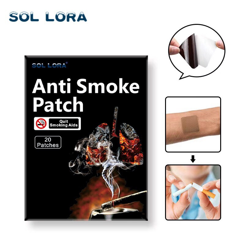Miếng Dán Cai Thuốc Lá Sol Lora  Anti Smoke Patch