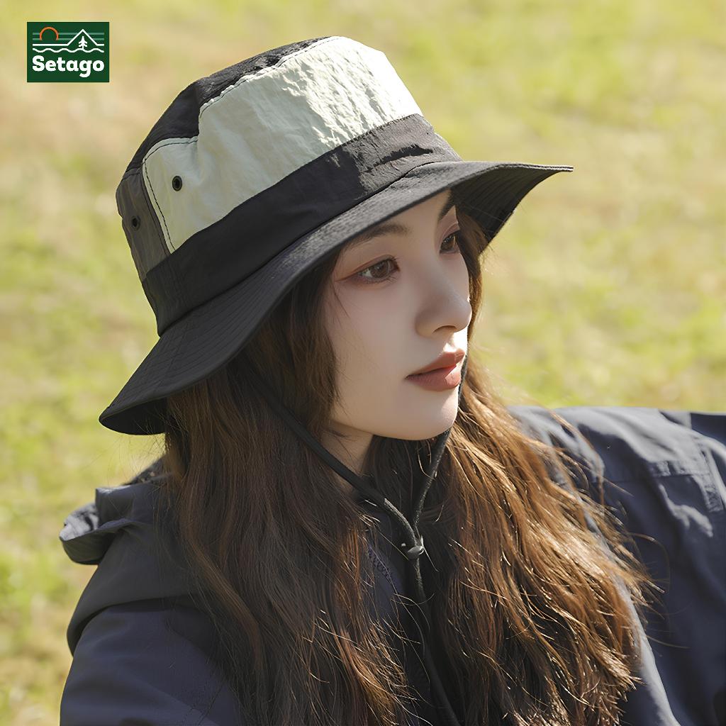 Mũ Colors Bucket - Mũ tai bèo, mũ leo núi, đi chơi, picnic, cắm trạị, dã ngoại