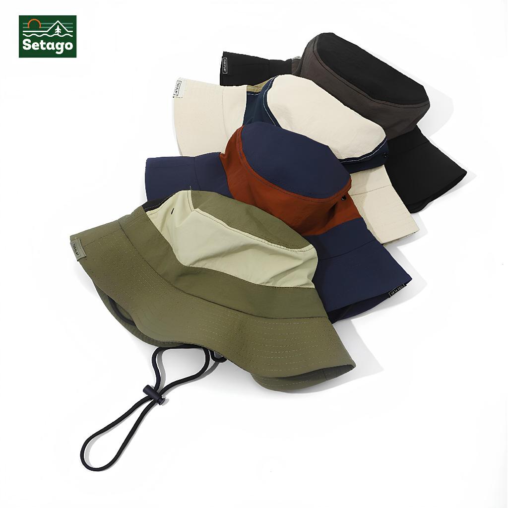Mũ Colors Bucket - Mũ tai bèo, mũ leo núi, đi chơi, picnic, cắm trạị, dã ngoại
