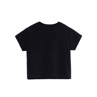 Áo croptop trơn ôm body chất thun borip cotton form basic - Croptop nữ trơn basic M000