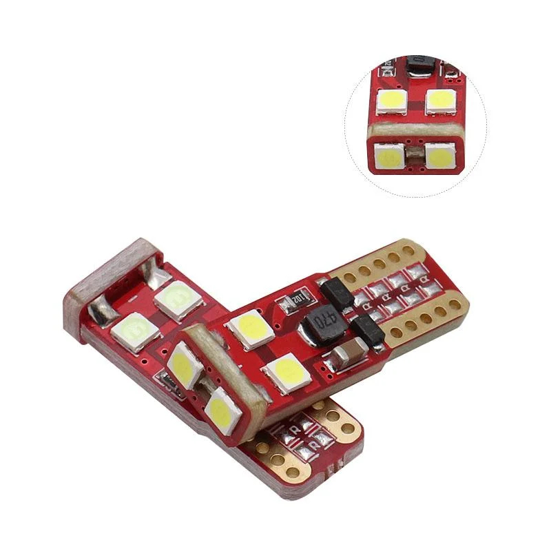 Đèn LED Canbus T10 6smd 3030 siêu sáng canbus error T10 demi,xi nhan, soi biển số, xe máy, trần ô tô