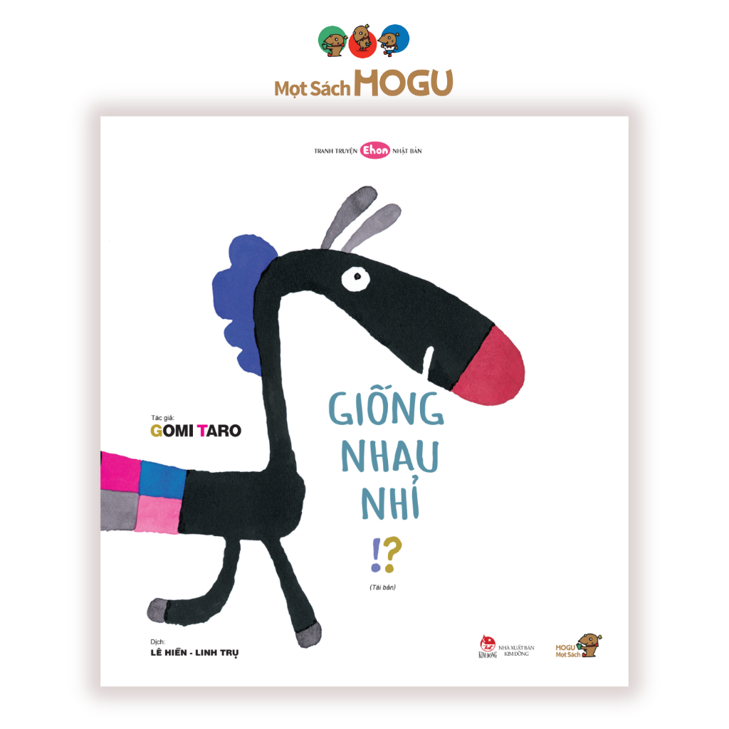 Tranh truyện - Phát triển sáng tạo cho bé từ 3 tuổi - Giống nhau nhỉ? (Sách Ehon)