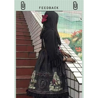 Váy lolita màu đen Gothic