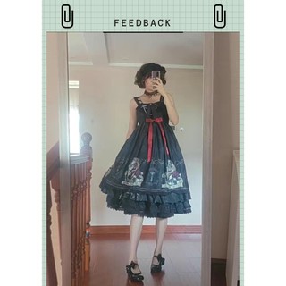 Váy lolita màu đen Gothic