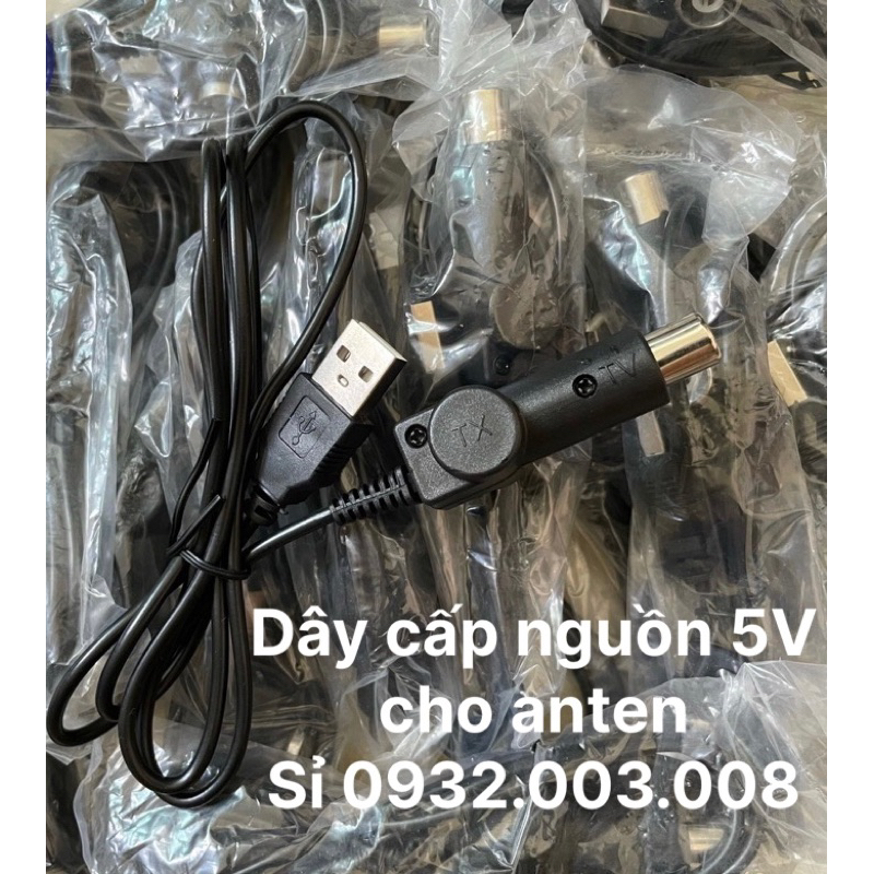 Dây cấp nguồn 5V cho Anten Kỹ Thuật Số Mặt Đất DVB T2