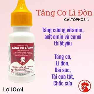 Tăng cơ lì đòn 10ml caltophos – l 10ml tăng cơ