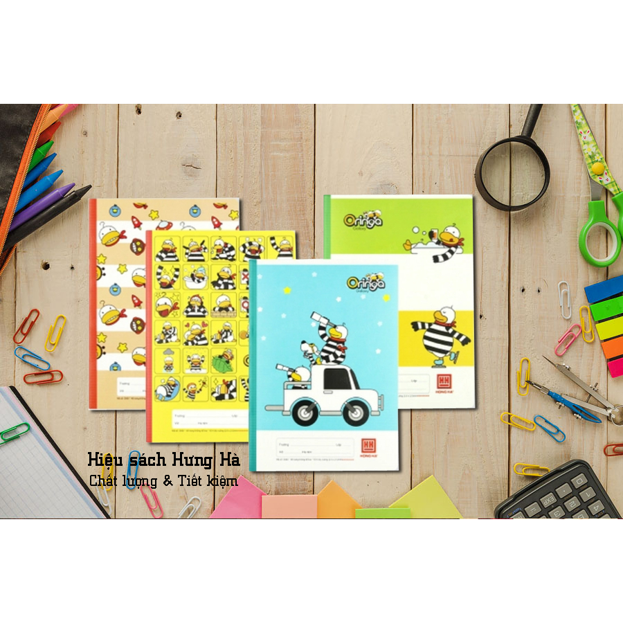 Vở 4 ô ly 48 trang Hồng Hà Oringa 0560 HH0560