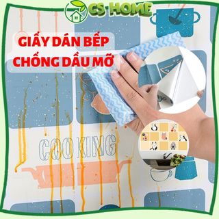 Giấy dán tường miếng dán bếp, phòng ngủ, decal cửa kính dán nhà tắm chống dầu mỡ chống thấm nước kích thước 45x75cm