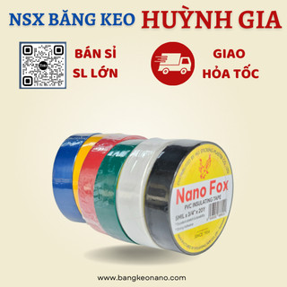 Băng Dính Điện Nano 10 Cuộn/cây Chính Hàng Đài Loan