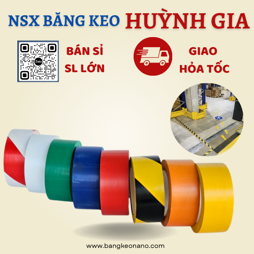 Băng Dính Dán Sàn, Dán Nền Phân Chia Khu Vực 33 mét Foxtape