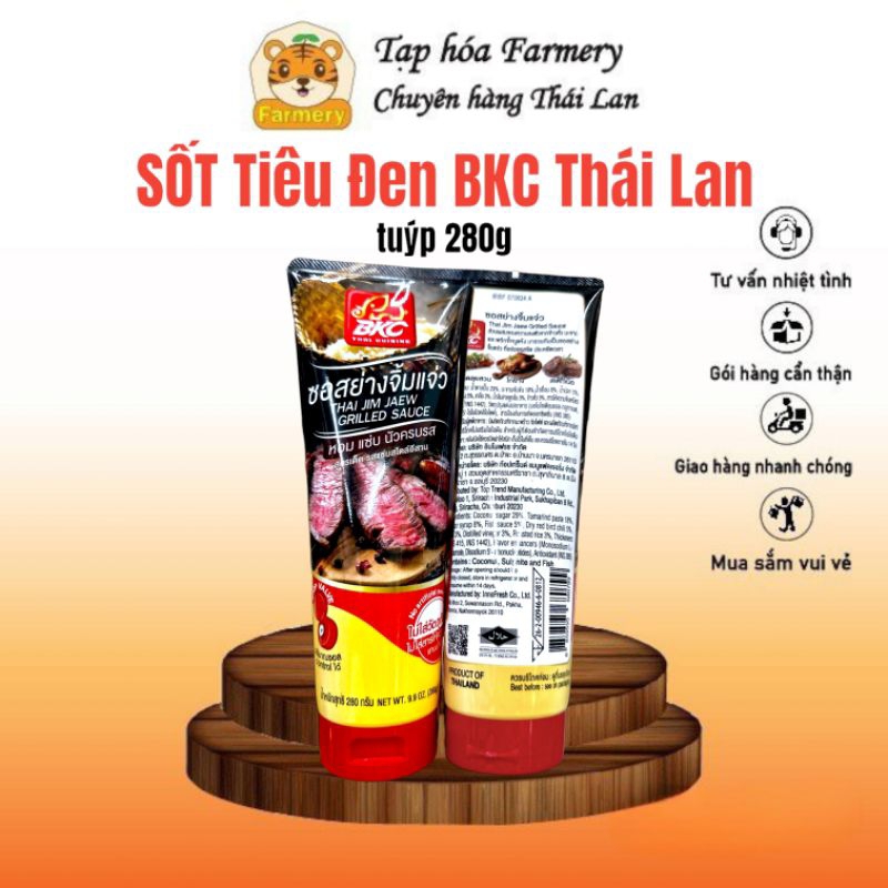 [Nội địa Thái] Sốt Tiêu Đen BKC Thái Lan