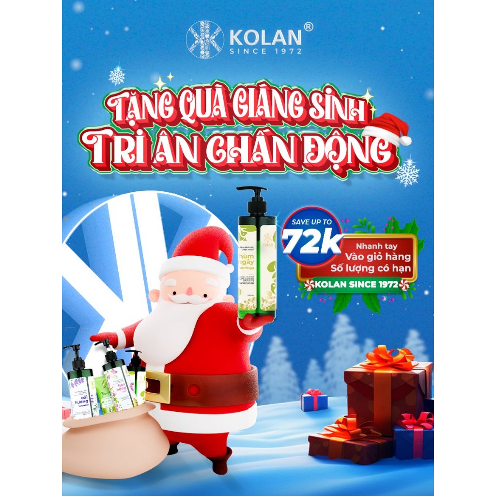 Sữa tắm chùm ngây 500ml - KOLAN