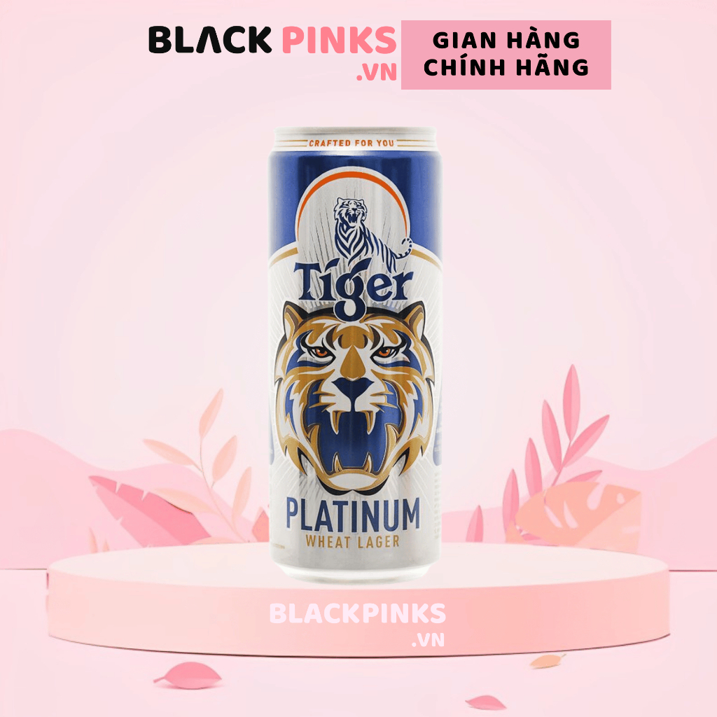 Bia Tiger Platinum Wheat Lager lon 330ml