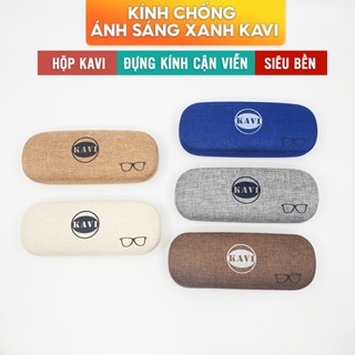 Hộp Đựng Kính Cận Cao Cấp - Bọc Vải / Da / Vân Gỗ / In Hoạ Tiết