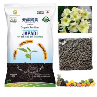 Phân bón gốc hữu cơ Gà Japadi , xuất xứ Nhật Bản bao 25 ký
