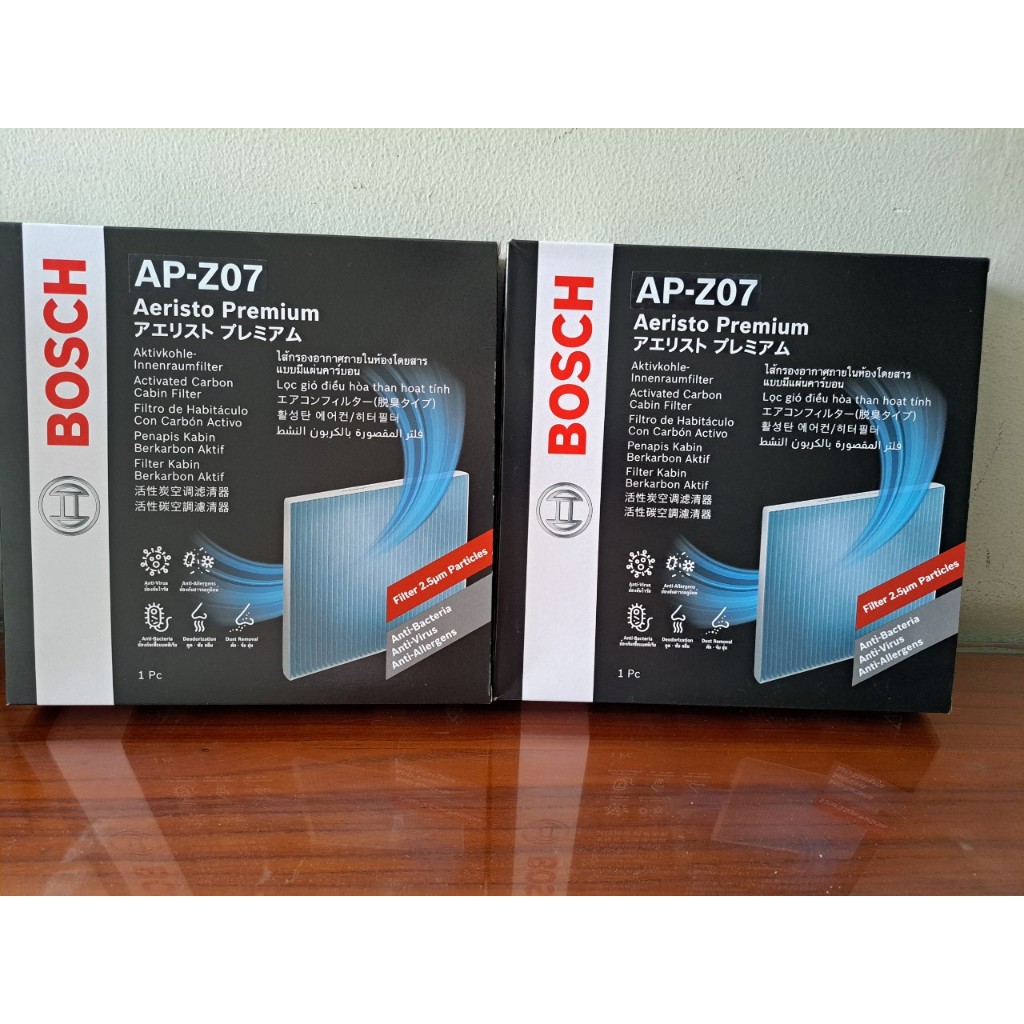 Lọc gió máy lạnh than hoạt tính BOSCH Aeristo Premium AP-Z07, Xe Mazda CX5 / CX5 KF 2nd Gen,..PY 2012 2013 2014 2015