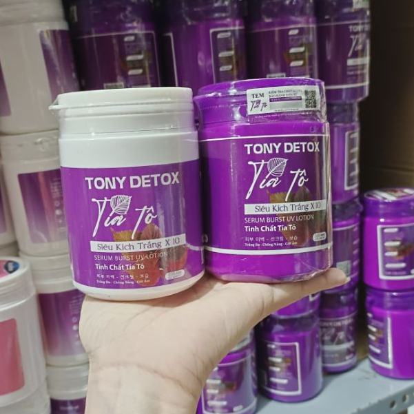 Kích tía tô dưỡng trắng toàn thân 250gr