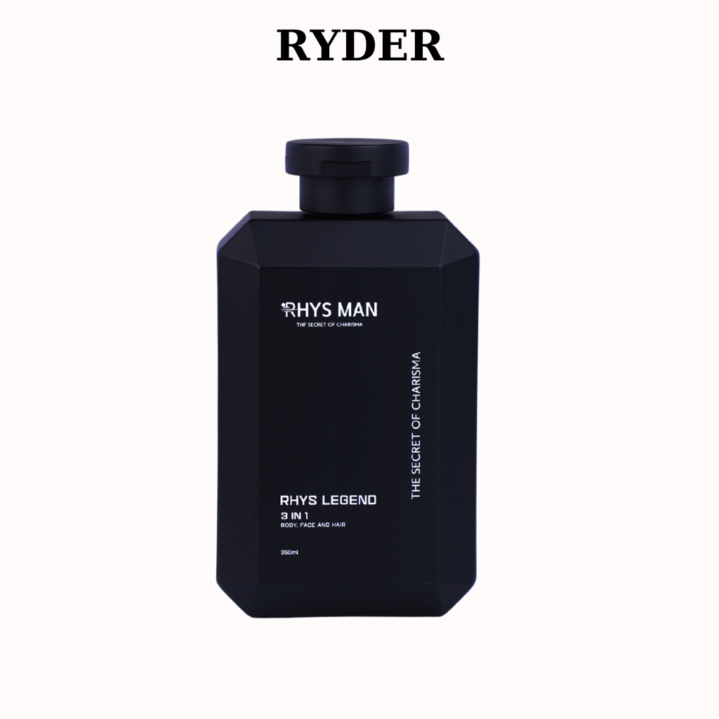 Sữa tắm gội nam Rhysman 3 in 1 Rhys Legend hương nước hoa 350ml