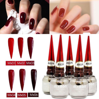 Sơn gel đỏ mxbon chính hãng, sơn gel mxbon