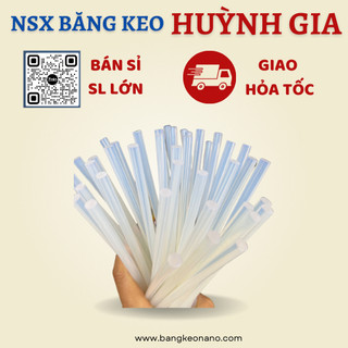 100 Cây Keo Nến Dán Hoa Vải, Hộp Giấy