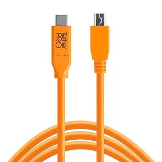 Dây Tether Tools – Cáp TetherPro USB-C to 2.0 Mini-B 5 Pin, Micro-B 5 Pin – Dài 4.6m HL Studio