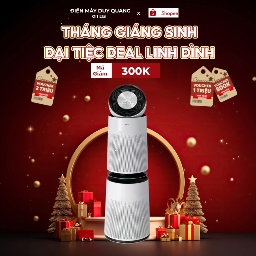Máy lọc không khí LG PuriCare 2 tầng (Safeplus) - AS10GDWH0ABAE chính hãng