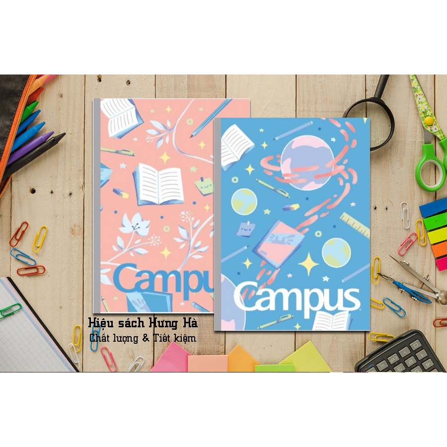 Vở kẻ ngang Campus Enjoy the moment 200 trang