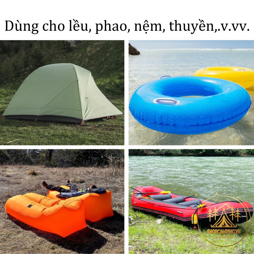 Miếng dán lều trại TPU trong suốt, dán vá phao, nệm hơi, áo mưa, tăng bạt dã ngoại - Camping VietNam