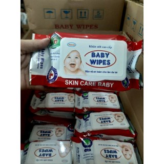 Khăn giấy ướt Baby Wipes cao cấp 80g