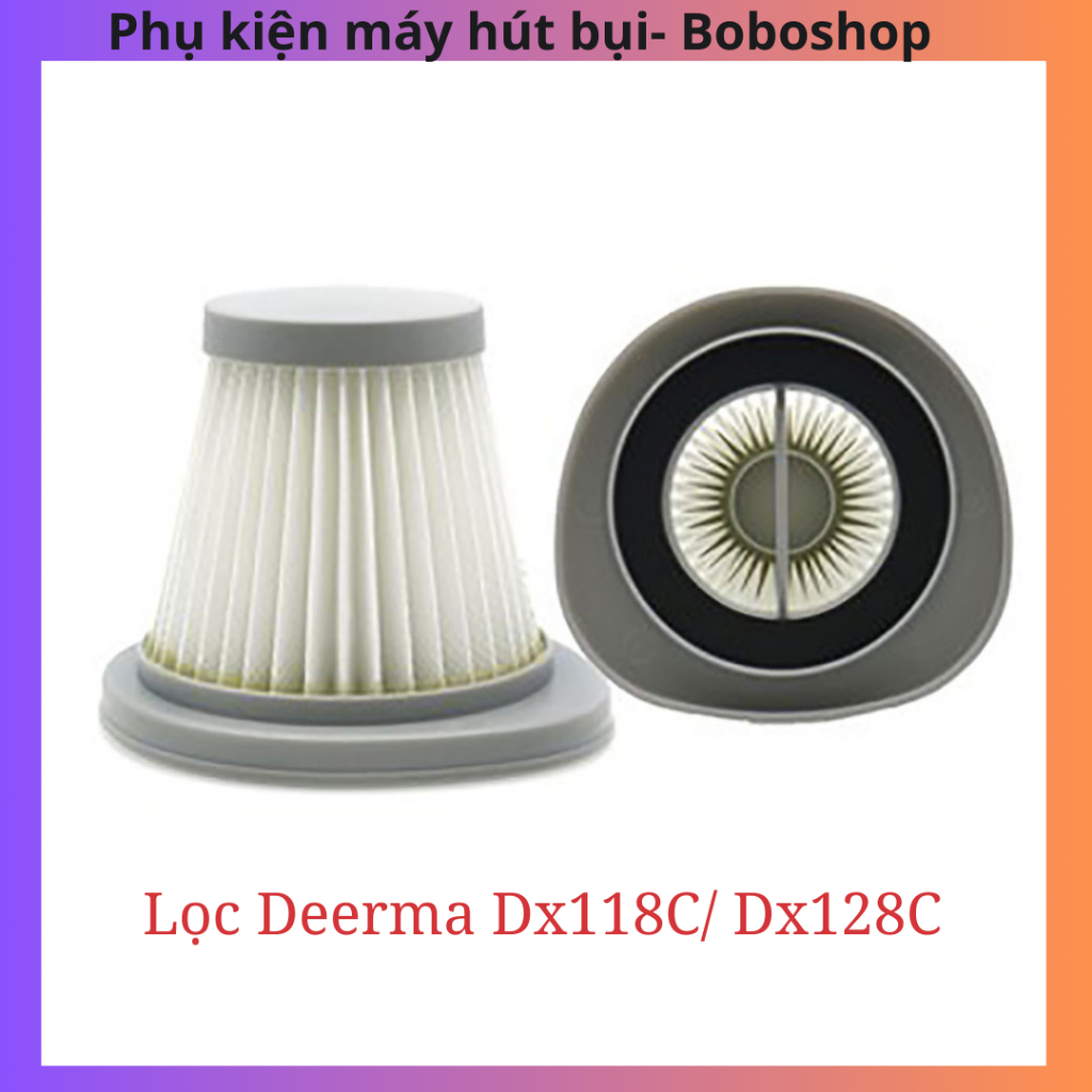 Lõi lọc hepa thay thế máy hút bụi Deerma DX118C/X128C- Hàng mới