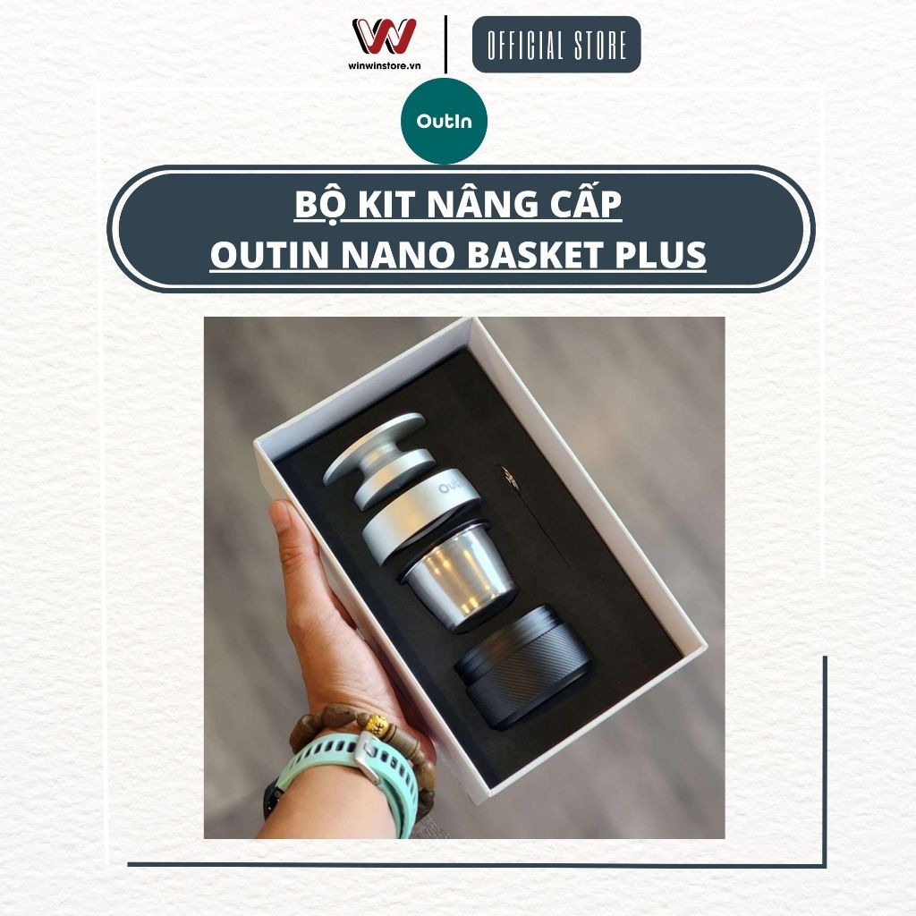 Bộ kit nâng cấp máy pha cà phê Outin Nano Basket Plus