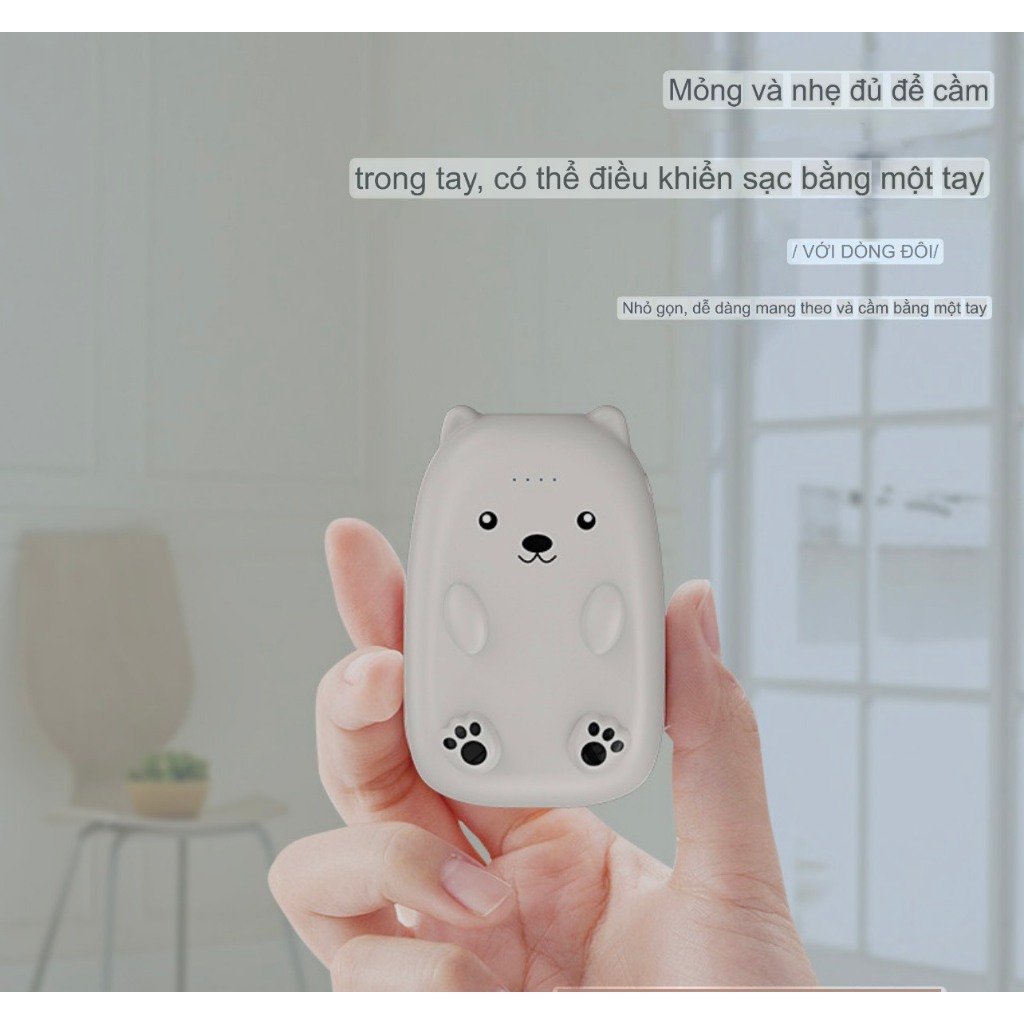 Sạc Dự Phòng Hình Bọ Siêu CuTe