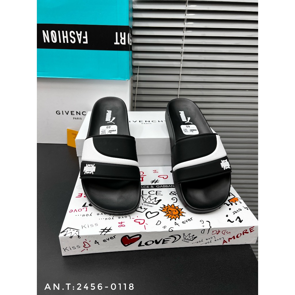 Dép nam quai ngang, Dép nam  hình còn báo, Mẫu mới 2023 chất liệu cao su non cao cấp