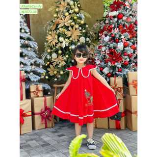 Đầm Đỏ Mặc Noel Sofia Cany