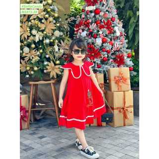 Đầm Đỏ Mặc Noel Sofia Cany