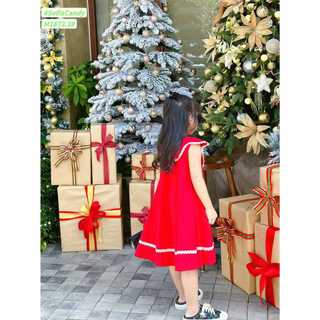 Đầm Đỏ Mặc Noel Sofia Cany