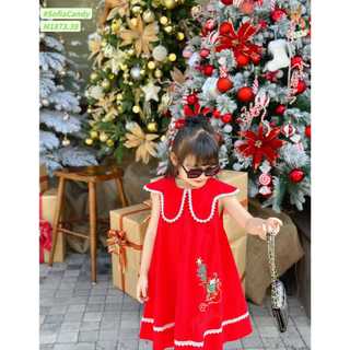 Đầm Đỏ Mặc Noel Sofia Cany
