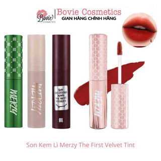 (V6 - Siren)Son kem lì Merzy Another me The First Velvet Tint V6 Vỏ xanh lá cây (Ver.Green) - Merzy Academia AM
