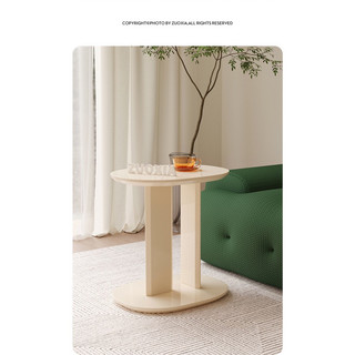 Kệ đầu giường, bàn góc oval 48x45x35