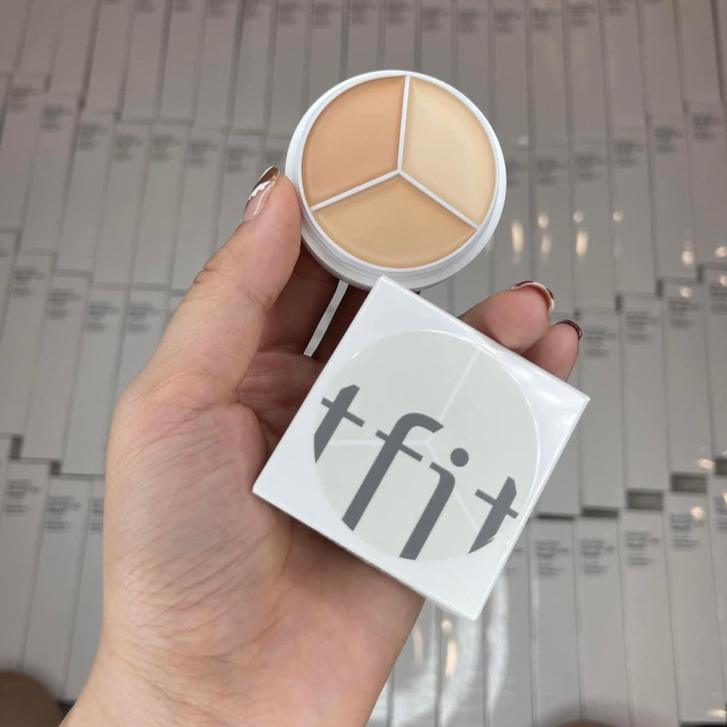 TFIT Bảng Kem Che Khuyết Điểm Ba Màu Che Phủ Quầng Thâm Và Mụn Hiệu Quả