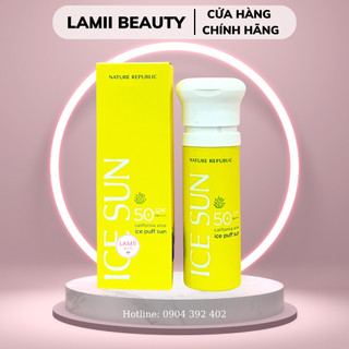 Xịt chống nắng NATURE REPUBLIC ICE SUN SPF 50 bản mới - LAMII BEAUTY
