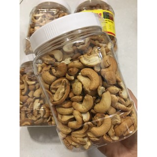 500g HẠT ĐIỀU RANG MUỐI LOẠI VỠ ( bể - còn vỏ lụa )
