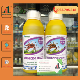 Thuốc diệt muỗi chuyên dụng Permecide 50EC (chai 1 lít)