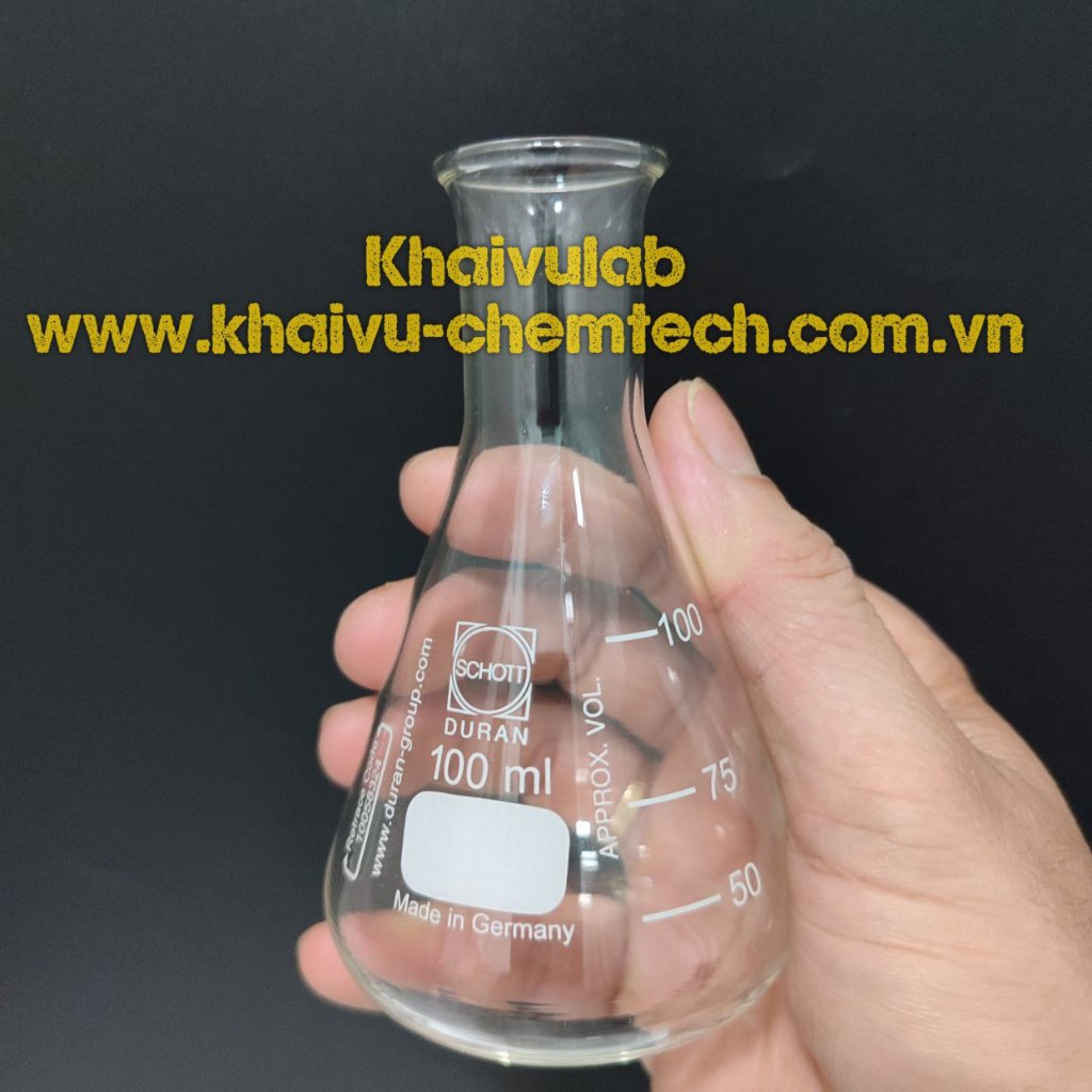 Bình tam giác thủy tinh chịu nhiệt