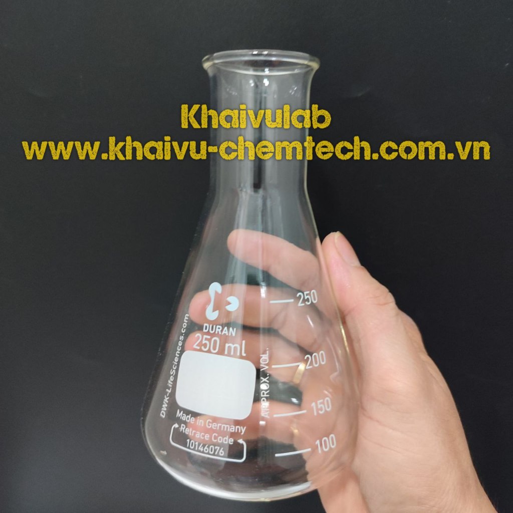 Bình tam giác thủy tinh chịu nhiệt