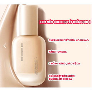 KEM NỀN UODO , JOCO DẠNG LỎNG CHE KHUYẾT ĐIỂM KIỂM SOÁT NHỜN DƯỠNG ẨM