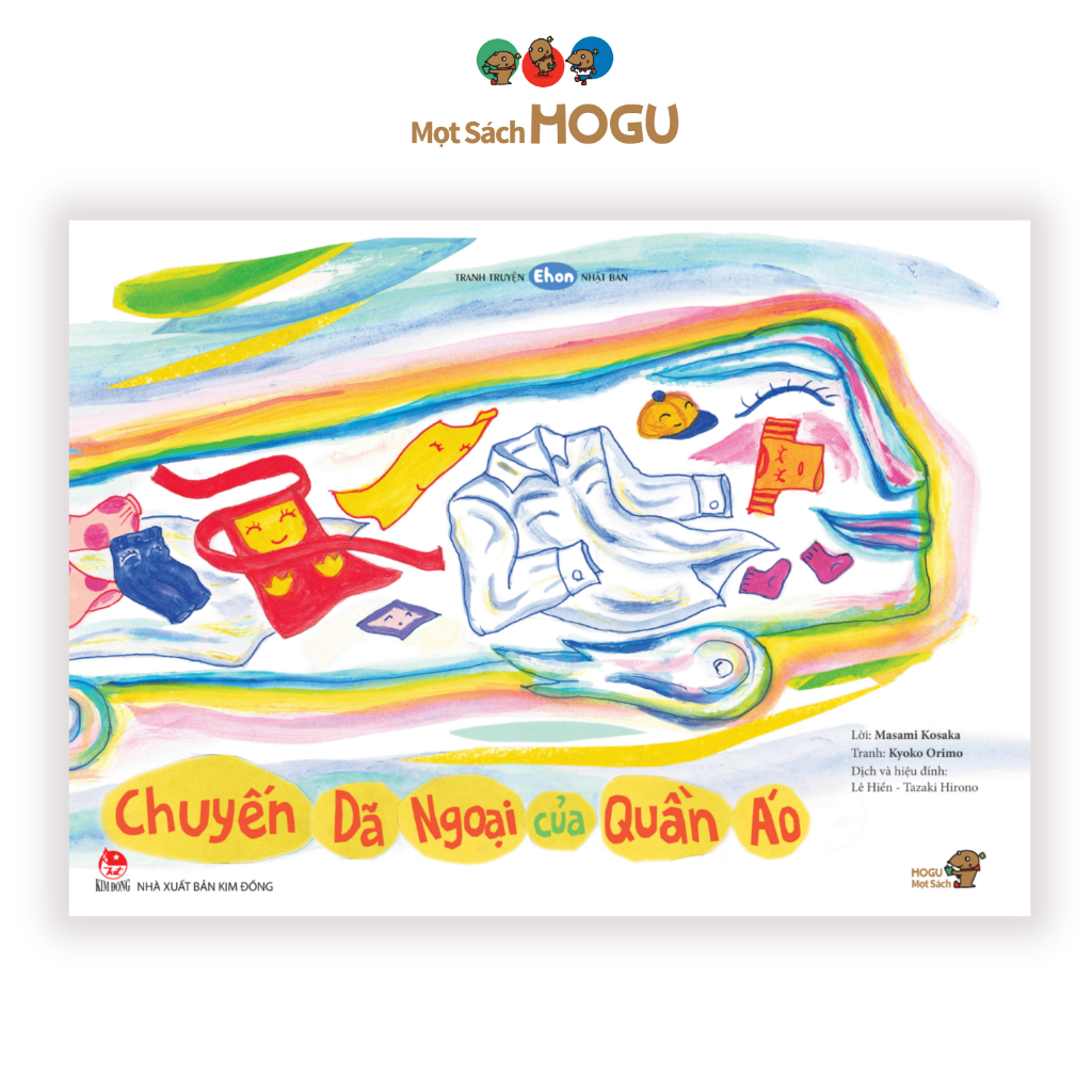 Tranh truyện - Phát triển quan sát cho bé từ 3 tuổi - Chuyến dã ngoại quần áo