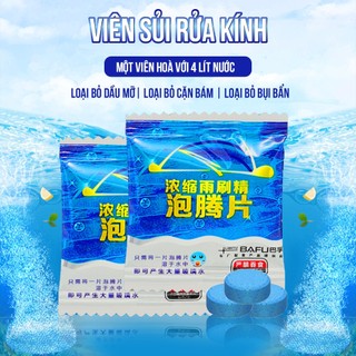 VIÊN SỦI RỬA KÍNH XE Ô TÔ 1 VIÊN - NƯỚC RỬA KÍNH XE HƠI